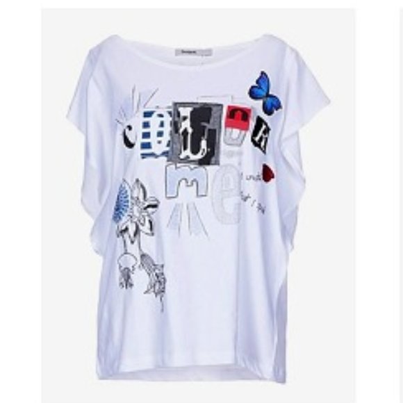 Desigual Tops - HOT SALE! NWT $45 DESIGUAL T-SHIRT M